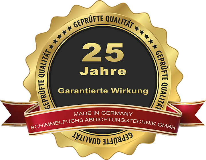 25 Jahre Garantie